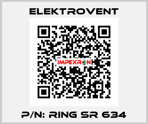 P/N: RING SR 634 ELEKTROVENT