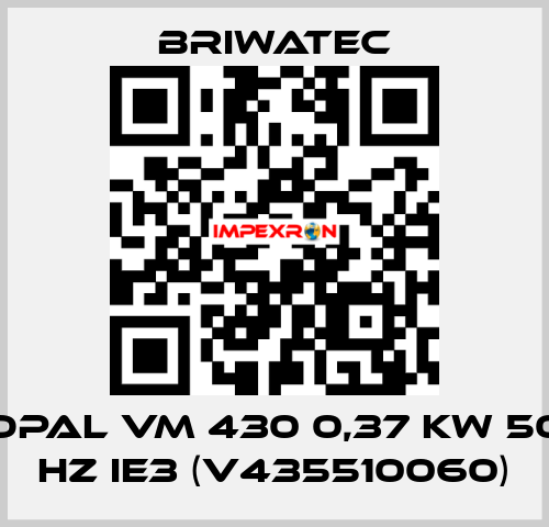 OPAL VM 430 0,37 kW 50 Hz IE3 (V435510060) Briwatec