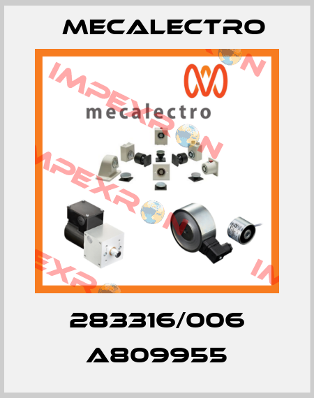 283316/006 A809955 Mecalectro
