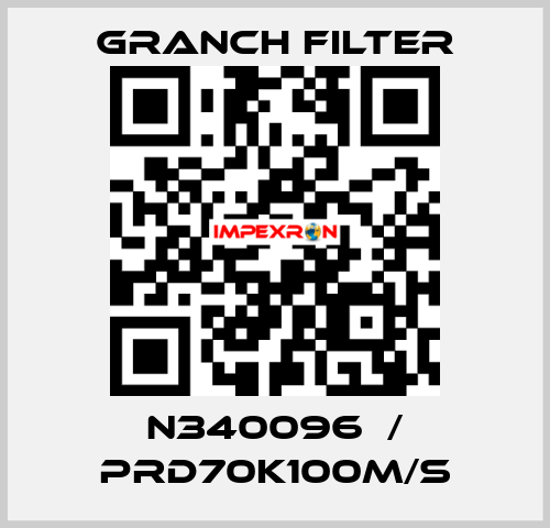 N340096  / PRD70K100M/S GRANCH FILTER