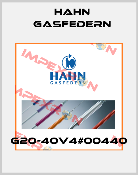 G20-40V4#00440 Hahn Gasfedern