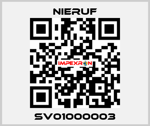 SV01000003 NIERUF