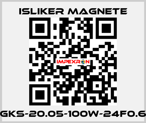 GKs-20.05-100W-24F0.6 ISLIKER MAGNETE