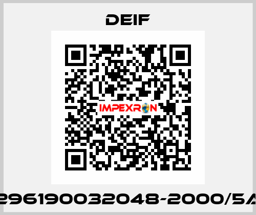 296190032048-2000/5A Deif