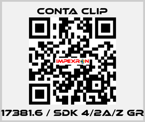 17381.6 / SDK 4/2A/Z GR Conta Clip