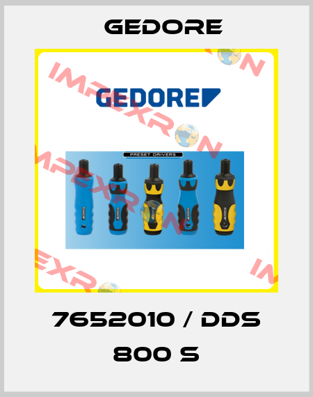 7652010 / DDS 800 S Gedore