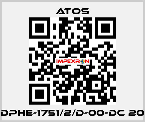 DPHE-1751/2/D-00-DC 20 Atos