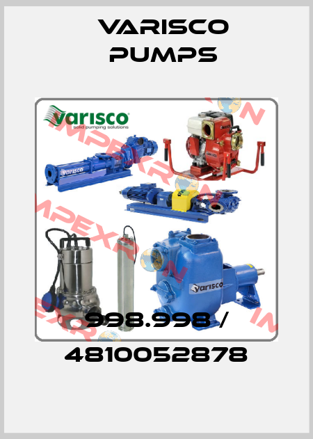998.998 / 4810052878 Varisco pumps