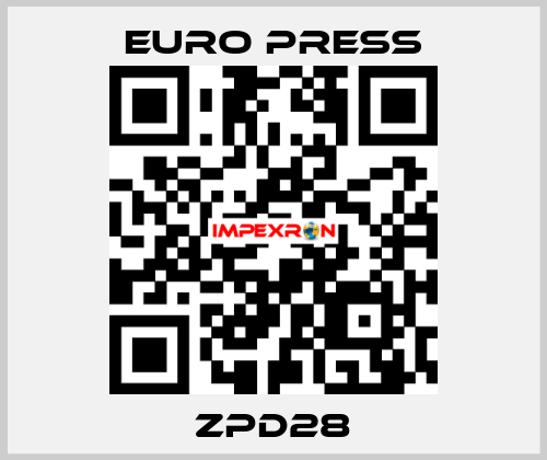 ZPD28 Euro Press