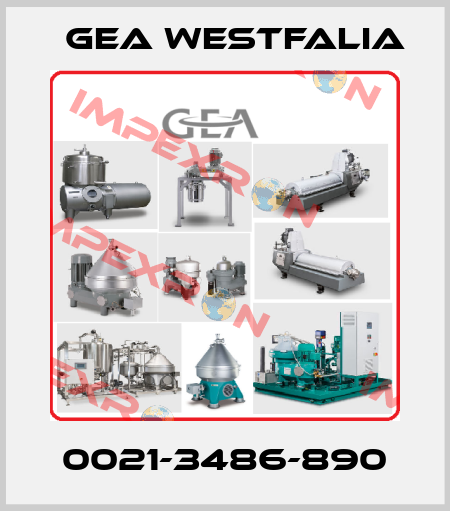 0021-3486-890 Gea Westfalia