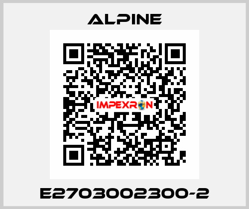 E2703002300-2 Alpine