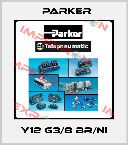 Y12 G3/8 BR/NI Parker