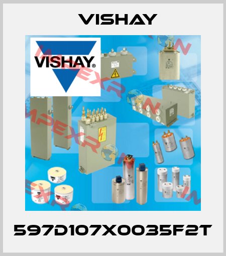 597D107X0035F2T Vishay