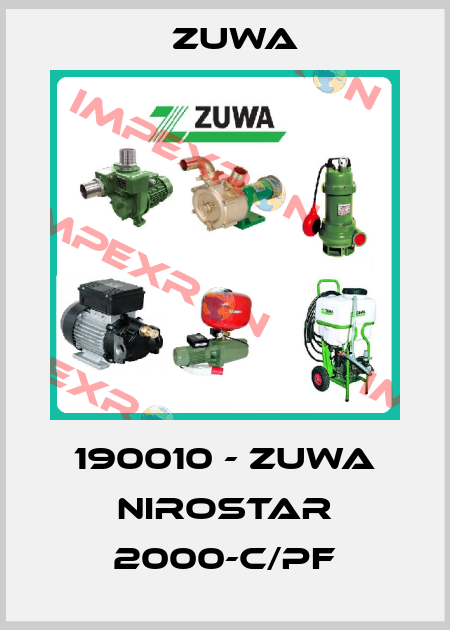 190010 - ZUWA NIROSTAR 2000-C/PF Zuwa