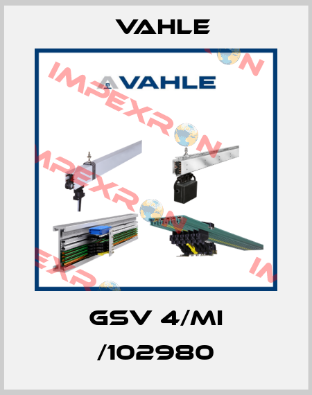 GSV 4/MI /102980 Vahle