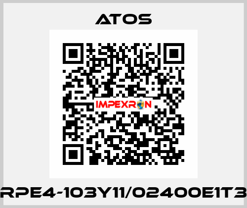 RPE4-103Y11/02400E1T3 Atos