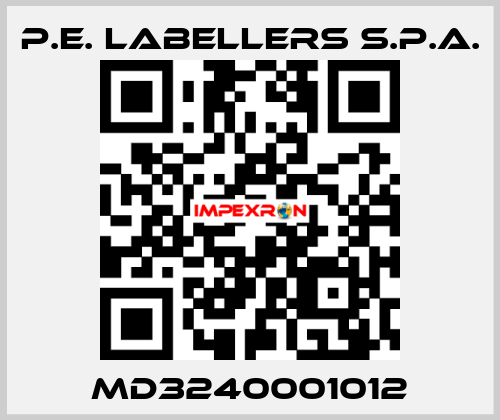 MD3240001012 P.E. Labellers S.p.a.