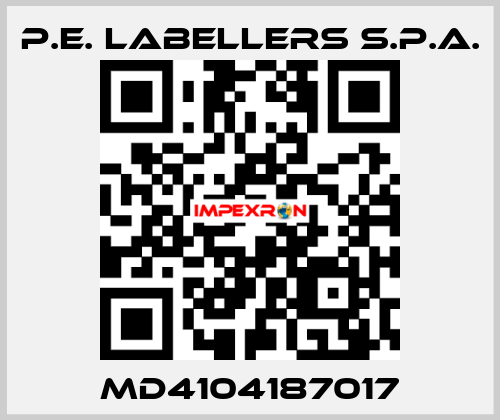 MD4104187017 P.E. Labellers S.p.a.