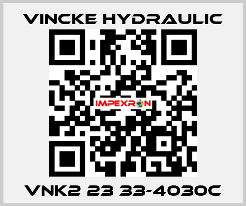 VNK2 23 33-4030C VINCKE HYDRAULIC