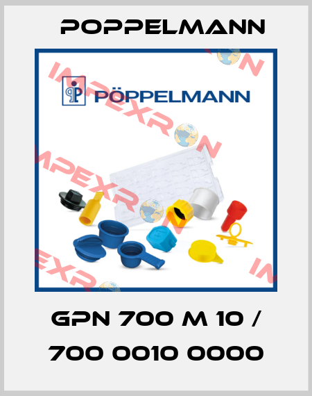GPN 700 M 10 / 700 0010 0000 Poppelmann