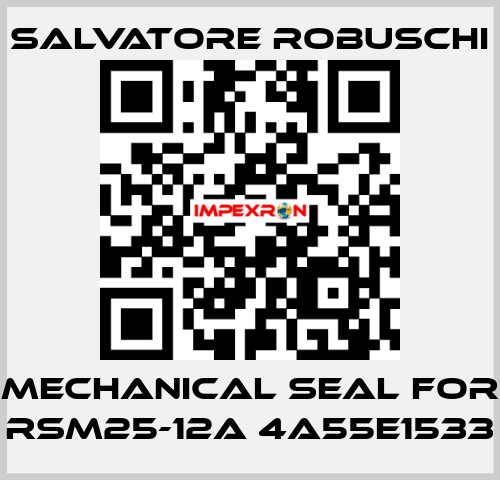 mechanical seal for RSM25-12A 4A55E1533 SALVATORE ROBUSCHI