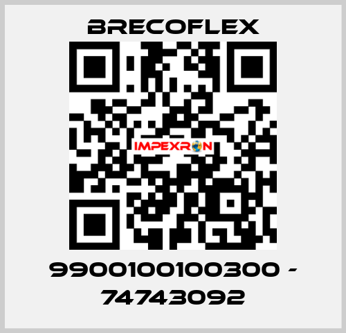 9900100100300 - 74743092 Brecoflex