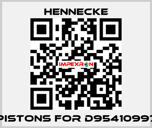 pistons for D95410997 Hennecke