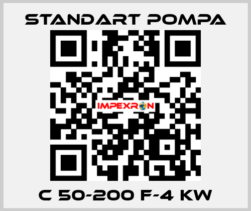 C 50-200 F-4 kW STANDART POMPA