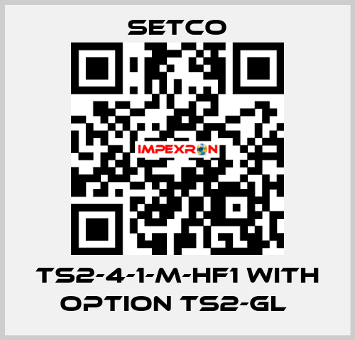 TS2-4-1-M-HF1 WITH OPTION TS2-GL  SETCO