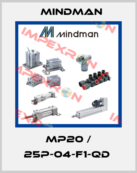 MP20 / 25P-04-F1-QD  Mindman