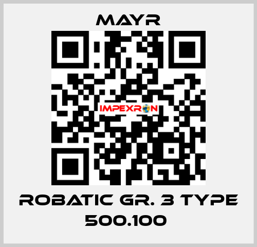 ROBATIC Gr. 3 Type 500.100  Mayr