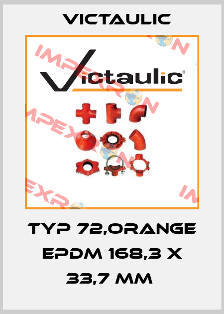 Typ 72,orange EPDM 168,3 x 33,7 mm  Victaulic