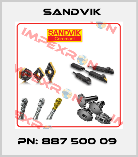 PN: 887 500 09  Sandvik