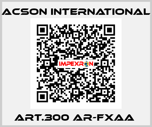 ART.300 AR-FXAA  Acson International