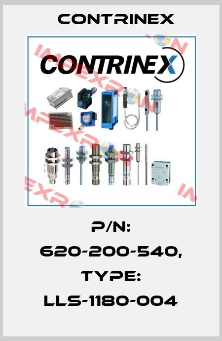 p/n: 620-200-540, Type: LLS-1180-004 Contrinex