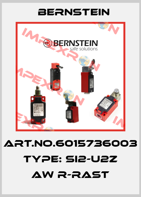 Art.No.6015736003 Type: SI2-U2Z AW R-RAST Bernstein