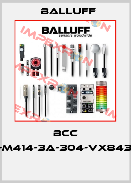 BCC M415-M414-3A-304-VX8434-1D2  Balluff