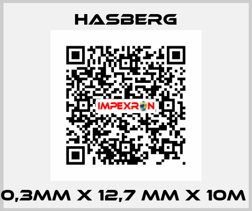 0,3MM X 12,7 MM X 10M  Hasberg