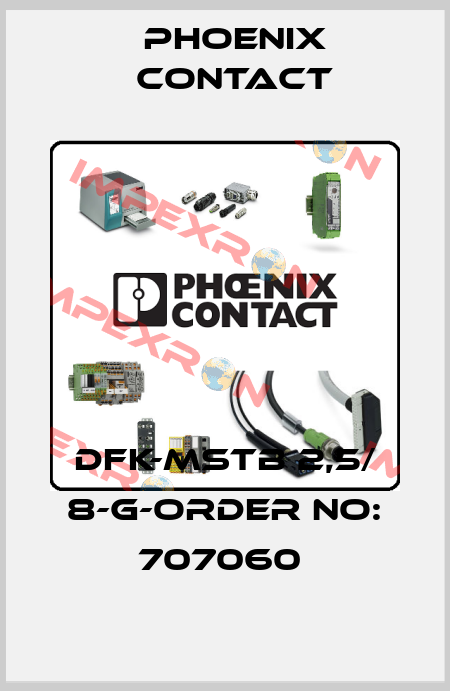 DFK-MSTB 2,5/ 8-G-ORDER NO: 707060  Phoenix Contact