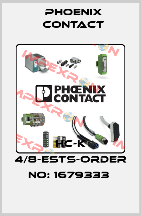 HC-K 4/8-ESTS-ORDER NO: 1679333  Phoenix Contact