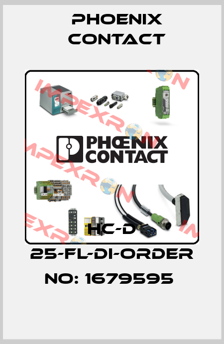 HC-D 25-FL-DI-ORDER NO: 1679595  Phoenix Contact