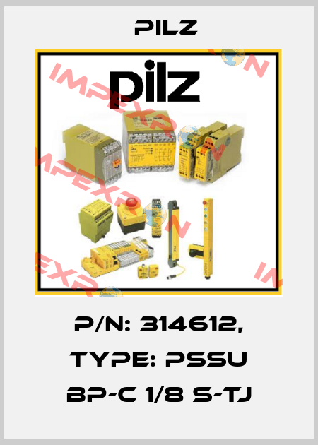 p/n: 314612, Type: PSSu BP-C 1/8 S-TJ Pilz