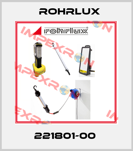221801-00  Rohrlux