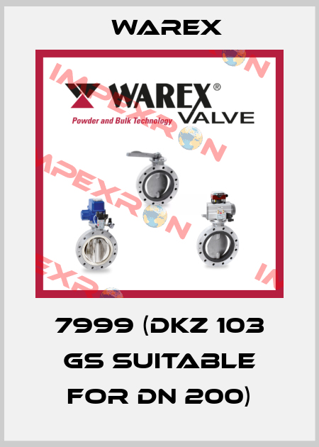 7999 (DKZ 103 GS suitable for DN 200) Warex