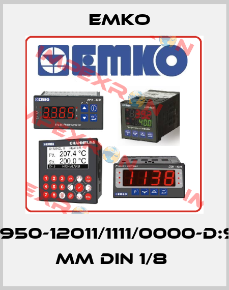 ESM-4950-12011/1111/0000-D:96x48 mm DIN 1/8  EMKO