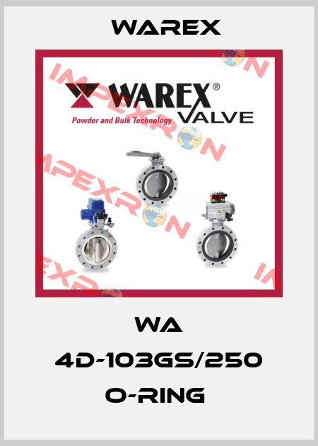 WA 4D-103GS/250 O-RING  Warex