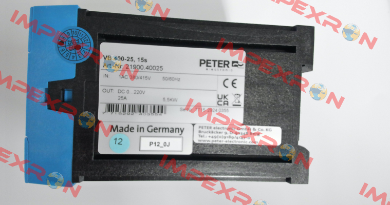 VB400-25  15s  /2190040025 Peter Electronic