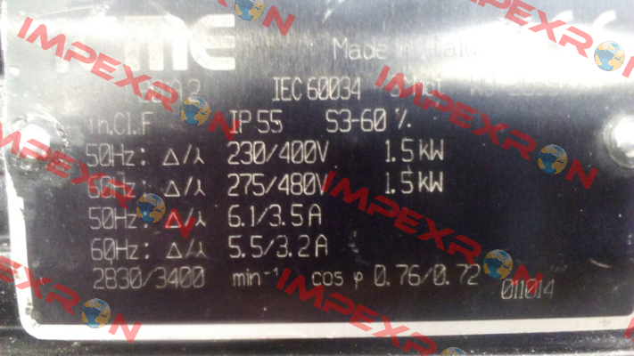 IEC60034  Icme Motor