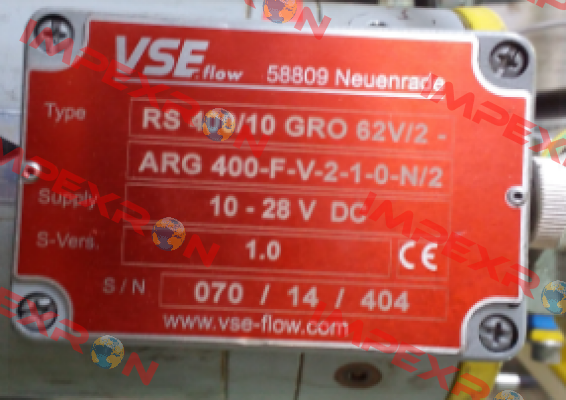 RS 400/5 GRO62V - GSM02 Vse-Flow