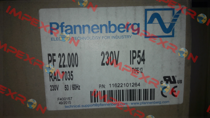 PF22.000 OEM- alternative 11622101055/ PF22.000  Pfannenberg